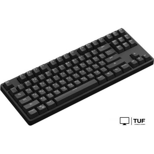 Клавиатура Akko 5087S Black Shine-Through (Akko Cream Yellow V3)