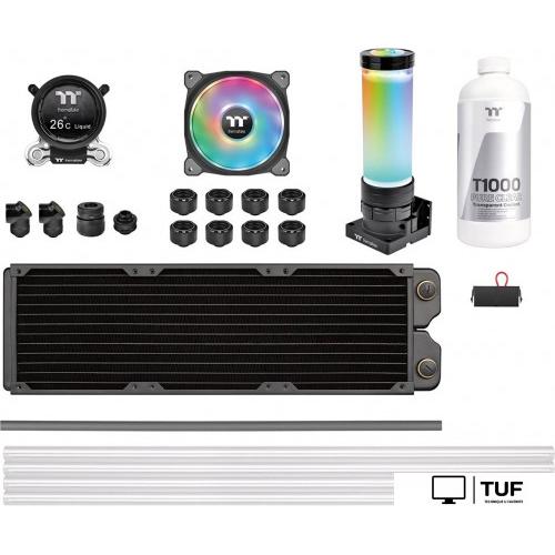 Система жидкостного охлаждения для процессора Thermaltake Pacific CLM360 Ultra Hard Tube Liquid Cooling Kit CL-W335-CU12SW-A