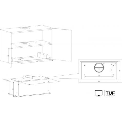 Кухонная вытяжка KUPPERSBERG Inpush 60 B