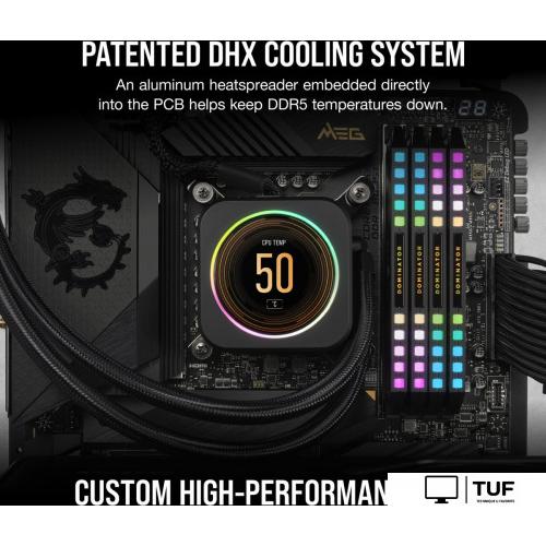 Оперативная память Corsair Dominator Platinum RGB 2x32ГБ DDR5 6600 МГц CMT64GX5M2B6600C32