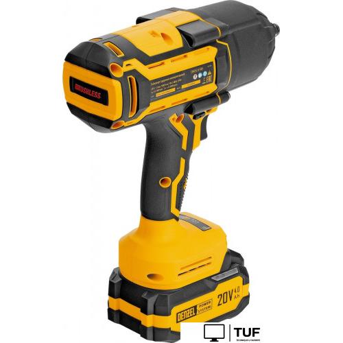 Гайковерт Denzel CIWH-BL-20-1000 (с 1-им АКБ, кейс)