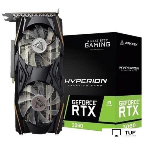Видеокарта Arktek GeForce RTX 3060 Miracle 12GB GDDR6 AKN3060D6S12GH1LED