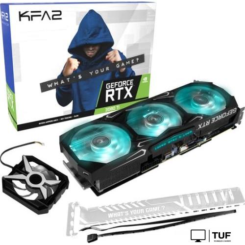 Видеокарта KFA2 GeForce RTX 3080 Ti SG 1-Click OC 12GB GDDR6X