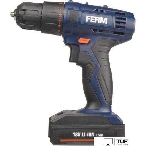 Дрель-шуруповерт Ferm CDM1120 (с 2-мя АКБ, кейс)