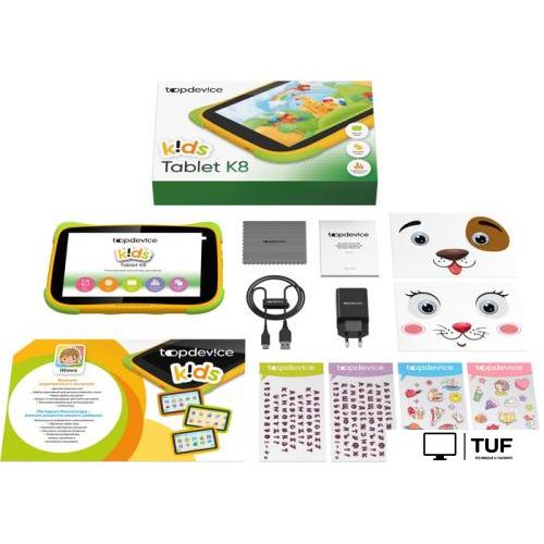Планшет Topdevice Kids Tablet K8 2GB/32GB (оранжевый)