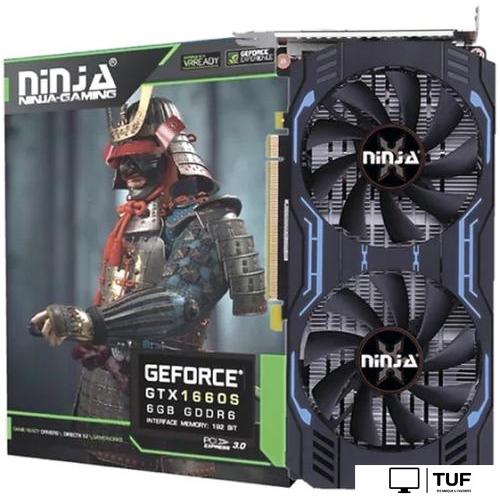 Видеокарта Sinotex Ninja GTX 1660 Super 6GB GDDR6 NK166SF66F
