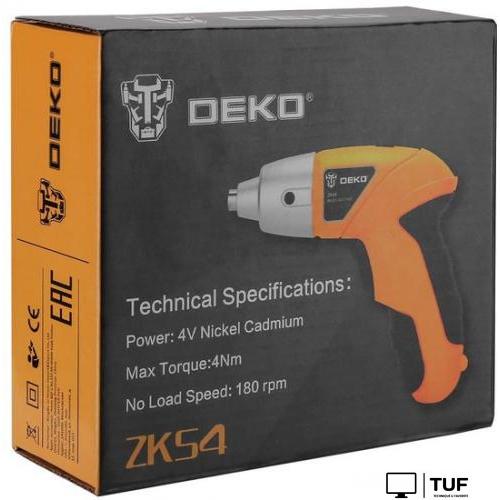 Электроотвертка Deko ZKS4 SET 10 063-4113