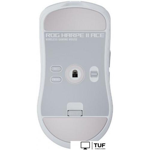 Игровая мышь ASUS ROG Harpe II Ace Moonlight White