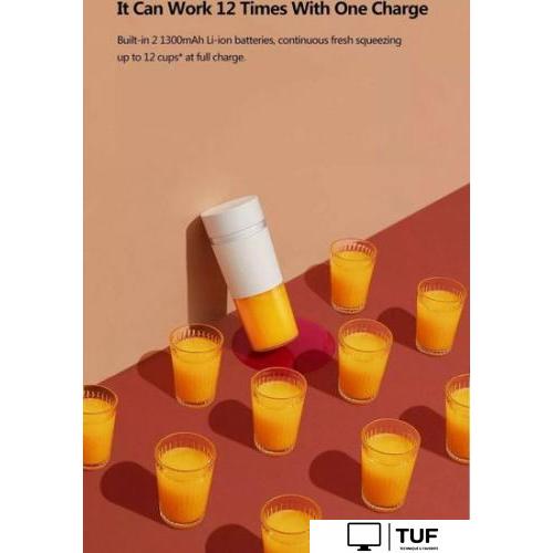 Портативный блендер Xiaomi Mijia Portable Juicer Cup MJZZB01PL