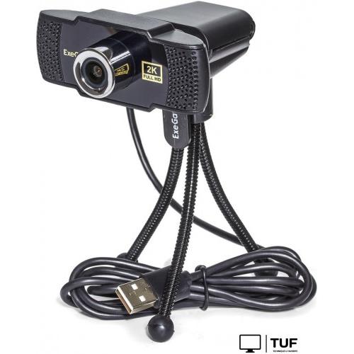 Веб-камера ExeGate BusinessPro C922 2K Tripod