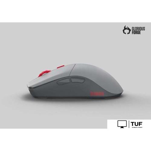 Игровая мышь Glorious Series One Pro (серый/красный)