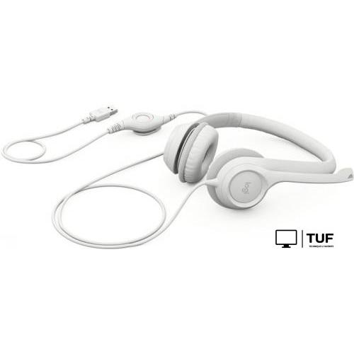 Офисная гарнитура Logitech H390 (белый)