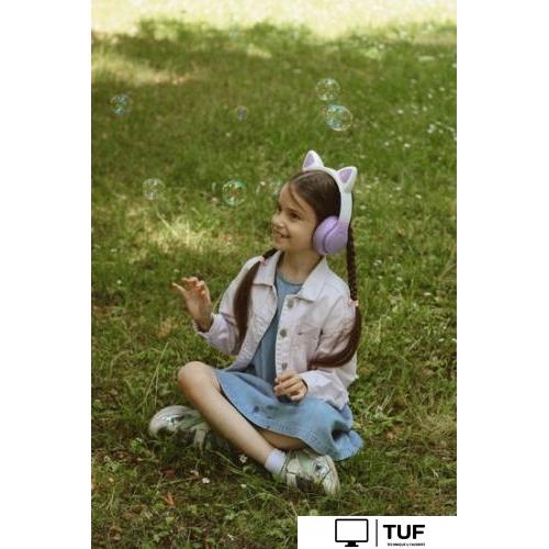 Наушники Miru Cat EP-W10 (сиреневый)