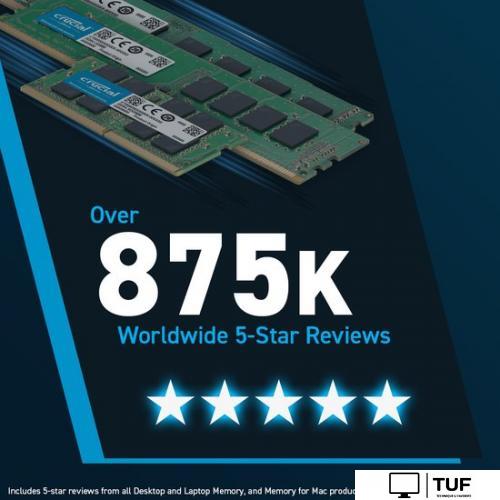 Оперативная память Crucial 16ГБ DDR5 4800 МГц CB16GU4800