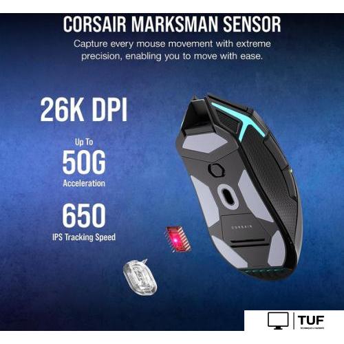 Игровая мышь Corsair Nightsabre Wireless RGB