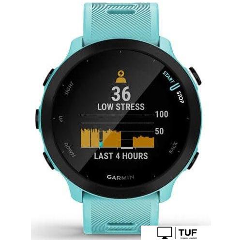 Умные часы Garmin Forerunner 55 (бирюзовый)