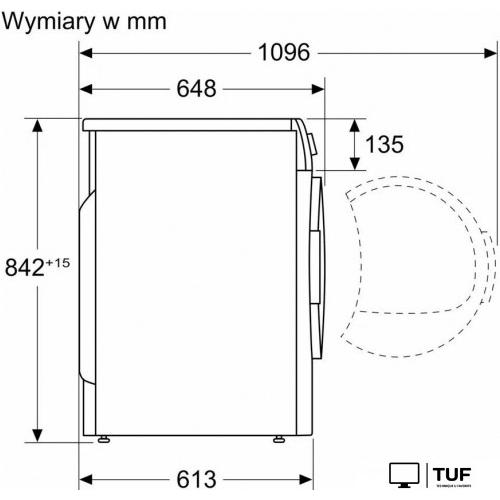Сушильная машина Bosch Serie 6 WQG145APPL
