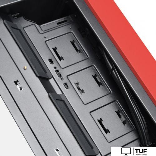 Корпус SilverStone RL08 (черный/красный)