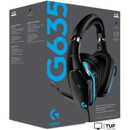 Наушники Logitech G635
