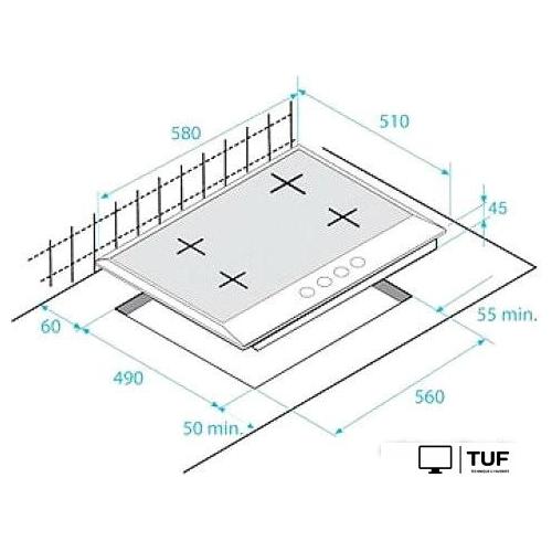 Варочная панель BEKO HIAW 64225 SCR