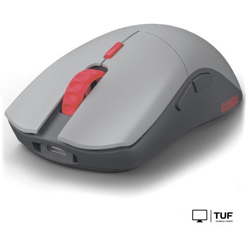 Игровая мышь Glorious Series One Pro (серый/красный)