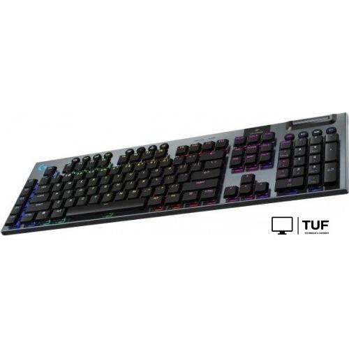 Клавиатура Logitech G915 X Lightspeed GL Clicky 920-012700 (черный, нет кириллицы)