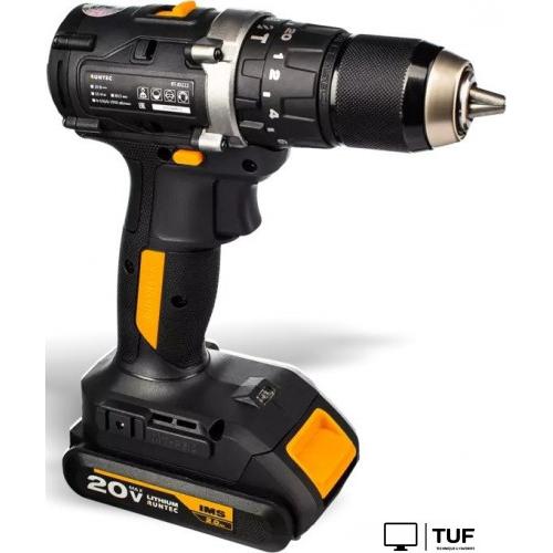 Ударная дрель-шуруповерт Runtec RT-ID222 (с 2-мя АКБ, сумка)