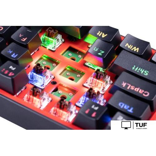 Клавиатура Redragon Fizz (черный/красный)