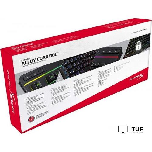 Клавиатура HyperX Alloy Core RGB