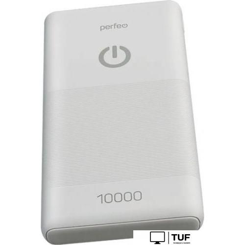 Внешний аккумулятор Perfeo Splash 10000mAh (белый)