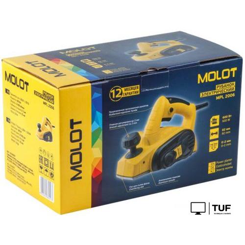 Рубанок Molot MPL 2006