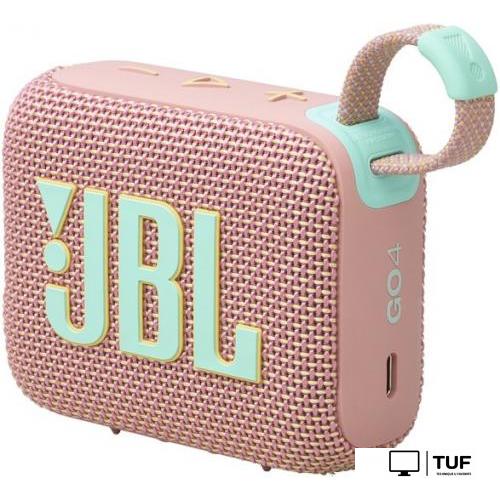 Беспроводная колонка JBL Go 4 (розовый)
