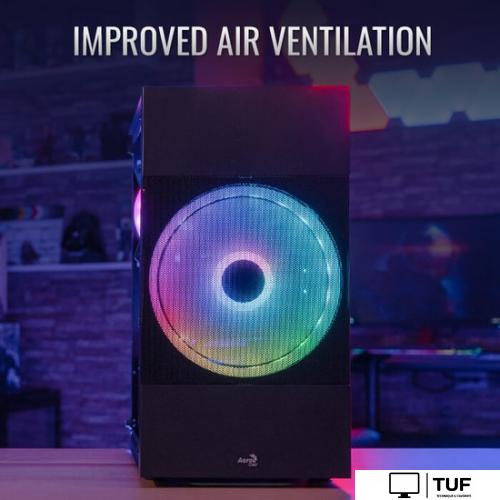 Корпус AeroCool Atomic Lite-G-BK-V2