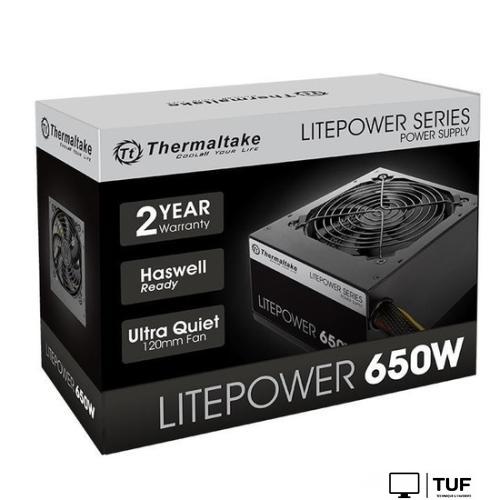 Блок питания Thermaltake Litepower 650W [LTP-0650P-2]