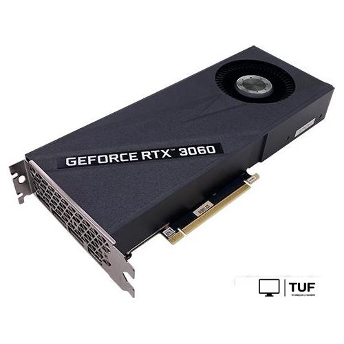 Видеокарта Manli GeForce RTX 3060 LHR Blower M1499+N630-00