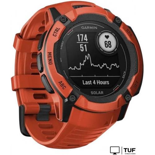 Умные часы Garmin Instinct 2x Solar (оранжевый)