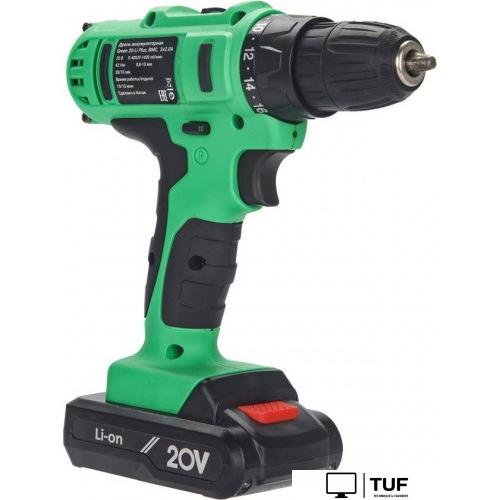 Дрель-шуруповерт Zitrek Green 20-Li Plus 083-1115 (с 2-мя АКБ)