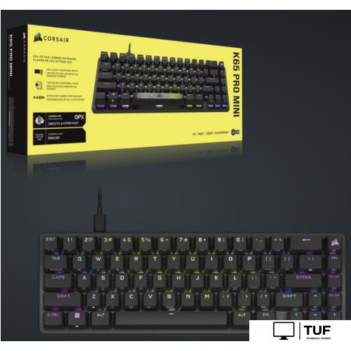 Клавиатура Corsair K65 Pro Mini (Corsair OPX, нет кириллицы)