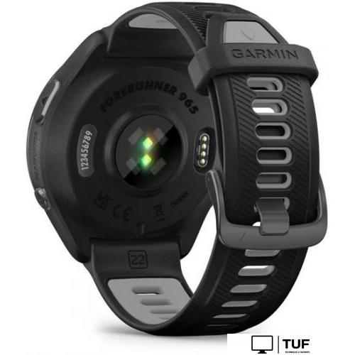 Умные часы Garmin Forerunner 965 (черный/серый)