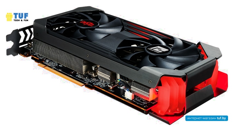 Видеокарта PowerColor Red Devil Radeon RX 6600 XT OC 8GB GDDR6