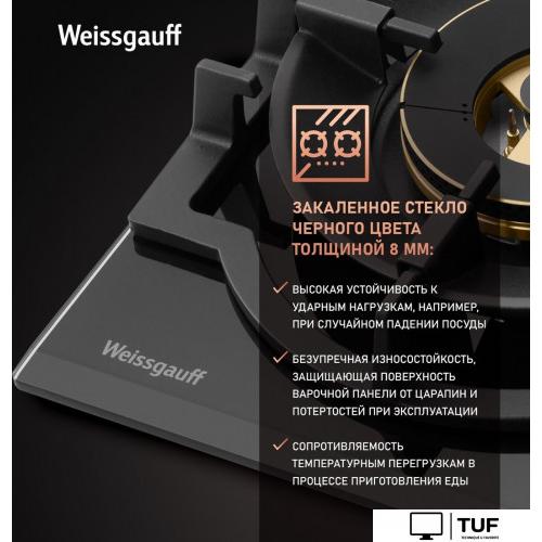 Варочная панель Weissgauff HGG 6441 BG Brass