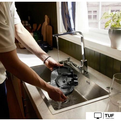 Робот-пылесос Roborock Qrevo L QRL52-02 (с русской озвучкой, черный)