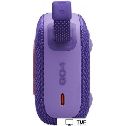 Беспроводная колонка JBL Go 4 (фиолетовый)