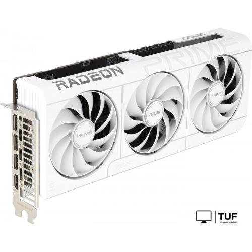 Видеокарта ASUS Prime Radeon RX 9070 XT White OC Edition 16GB GDDR6 PRIME-RX9070XT-O16G-WHITE