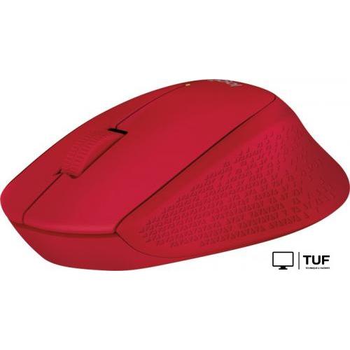 Мышь Logitech Wireless Mouse M280 Red