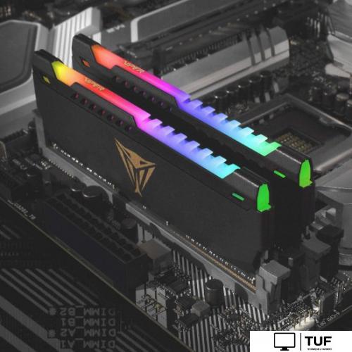 Оперативная память Patriot Viper Steel RGB 32GB DDR4 PC4-25600 PVSR432G320C8