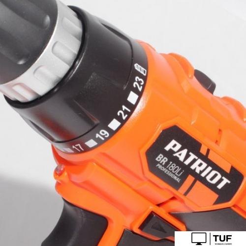 Дрель-шуруповерт Patriot BR 180LI 180201540 (с 2-мя АКБ)