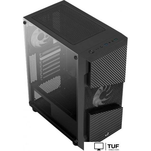 Корпус AeroCool Menace Saturn RGB-G-BK-v1