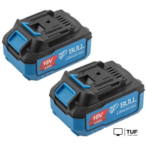 Угловая шлифмашина Bull CSG 1812 R 1333374 (с 2-мя АКБ, кейс)