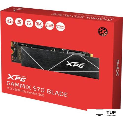 SSD ADATA XPG GAMMIX S70 Blade 4TB AGAMMIXS70B-4T-CS